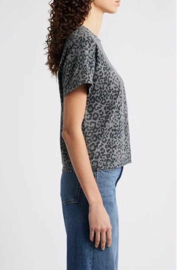 Leopard Kelly Boxy Tee