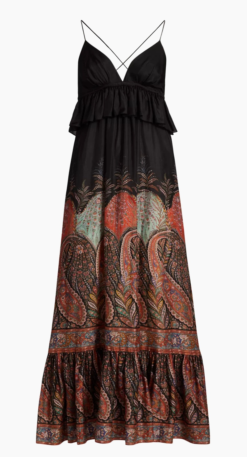 Rhiannon Ruffled Maxi Dress