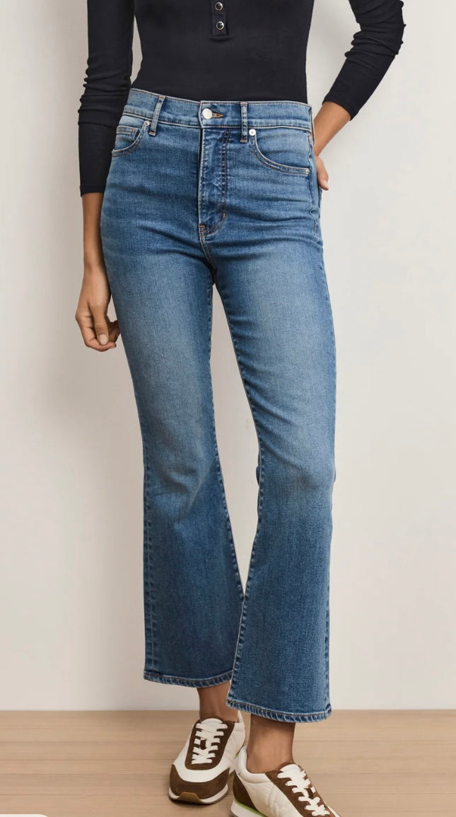 Carson High Rise Ankle Flare