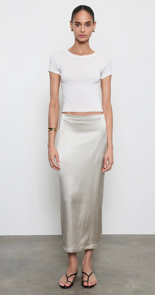 LUSTRE COLUMN SKIRT