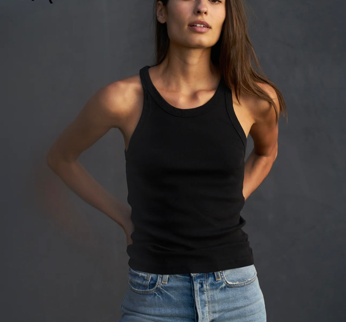 Pruitt Racerback Tank (black)