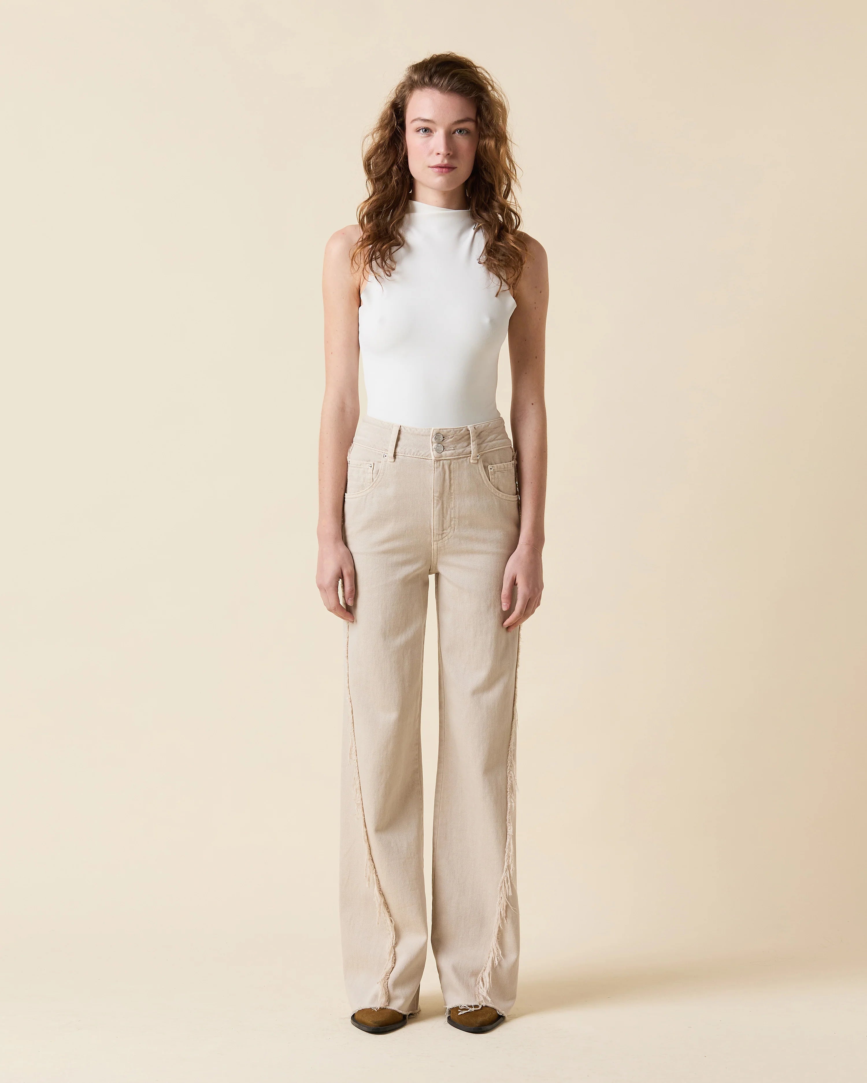 Libra Embroidered WideLeg