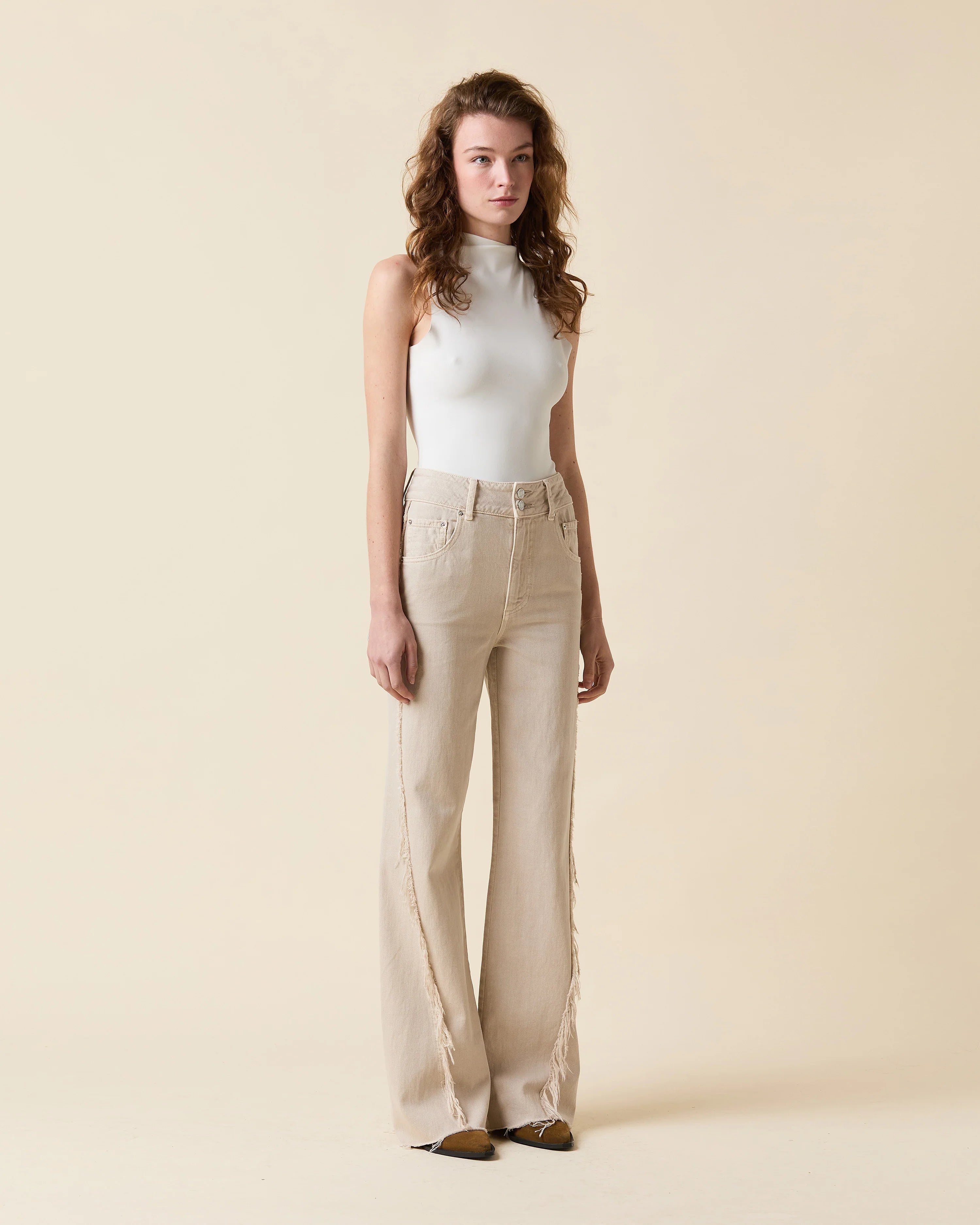 Libra Embroidered WideLeg