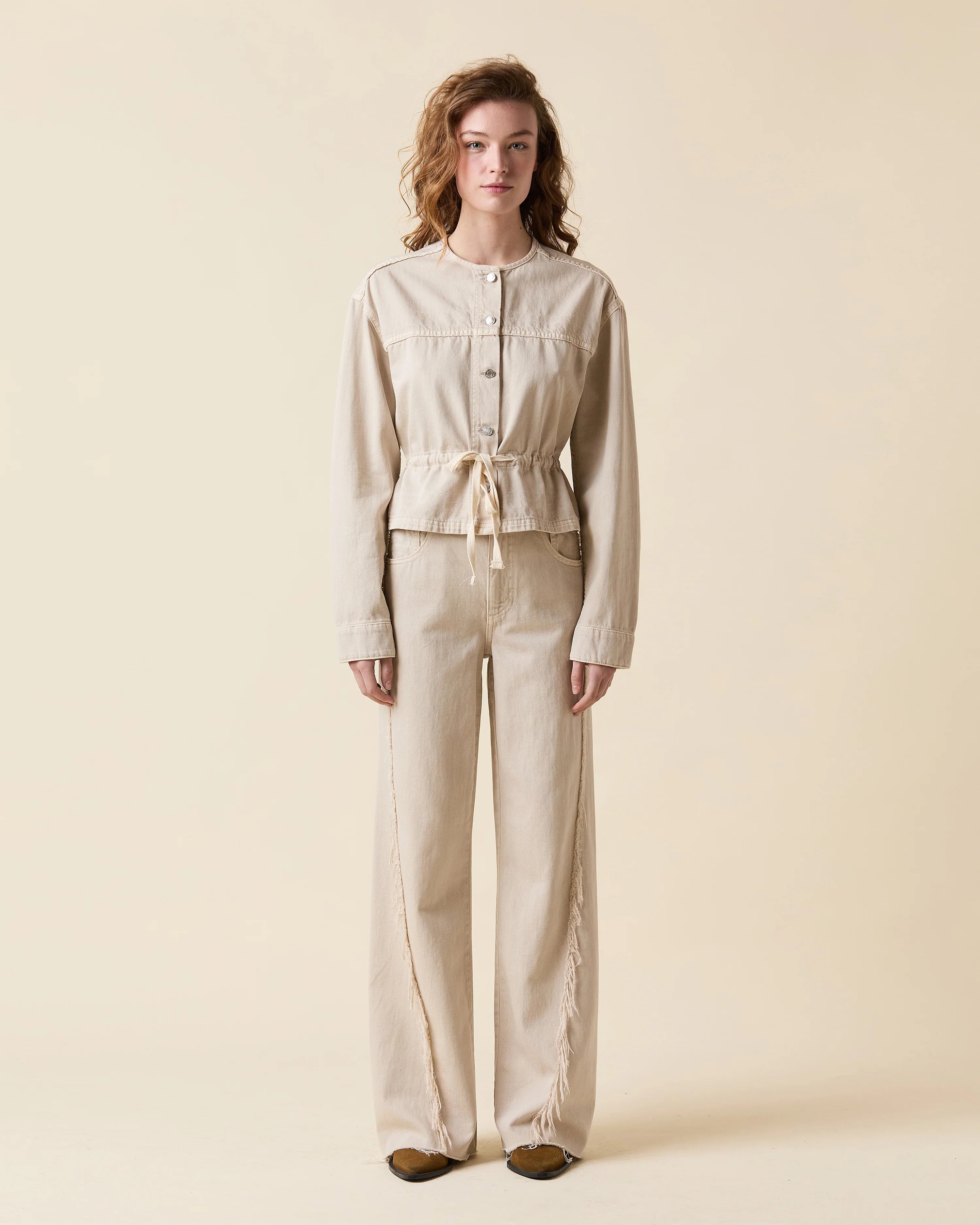 Libra Embroidered WideLeg