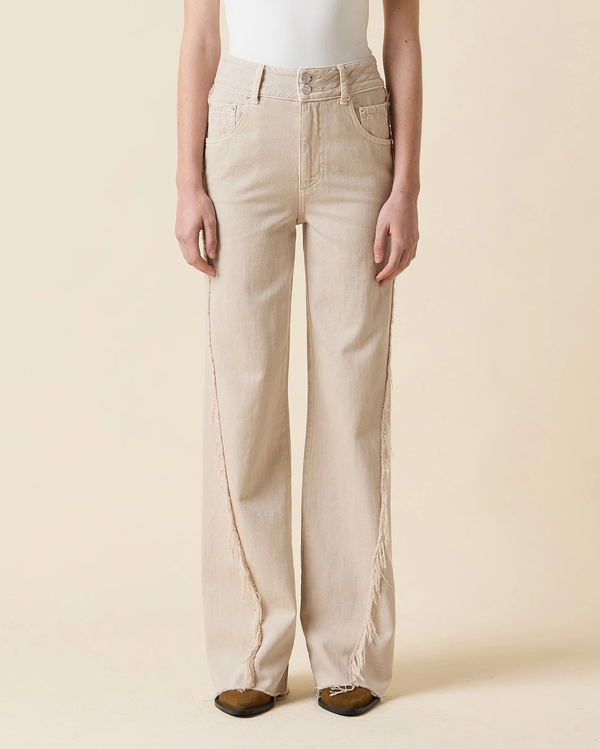 Libra Embroidered WideLeg