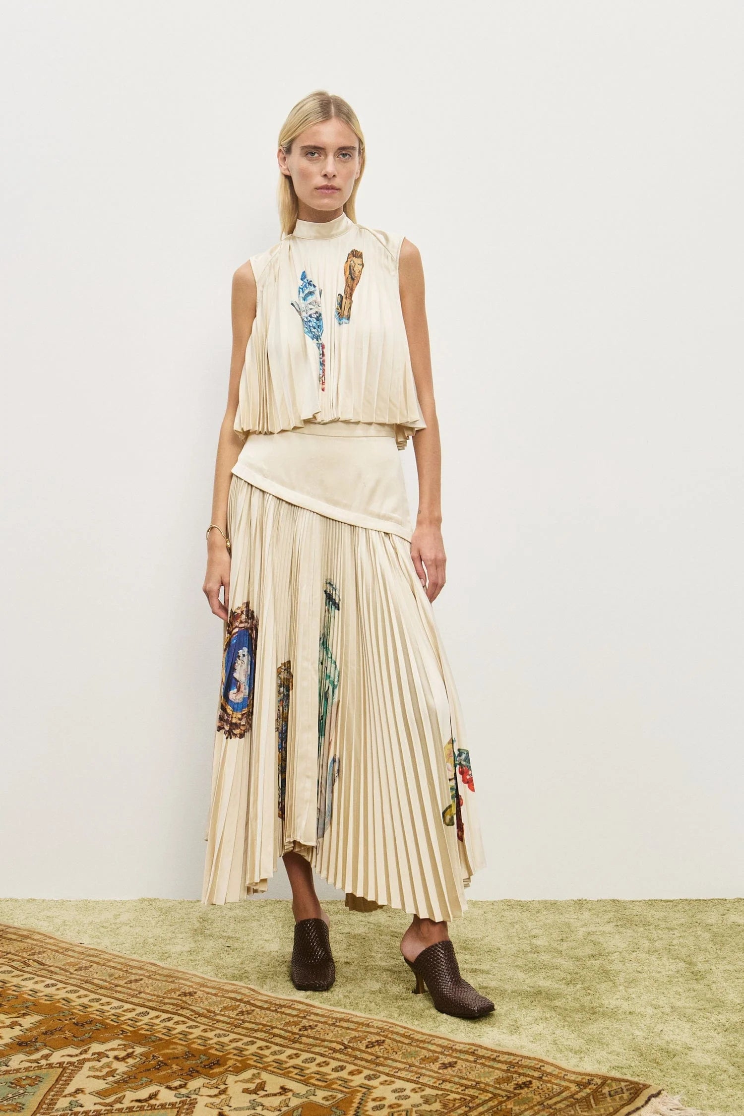 Orazio Pleated Top