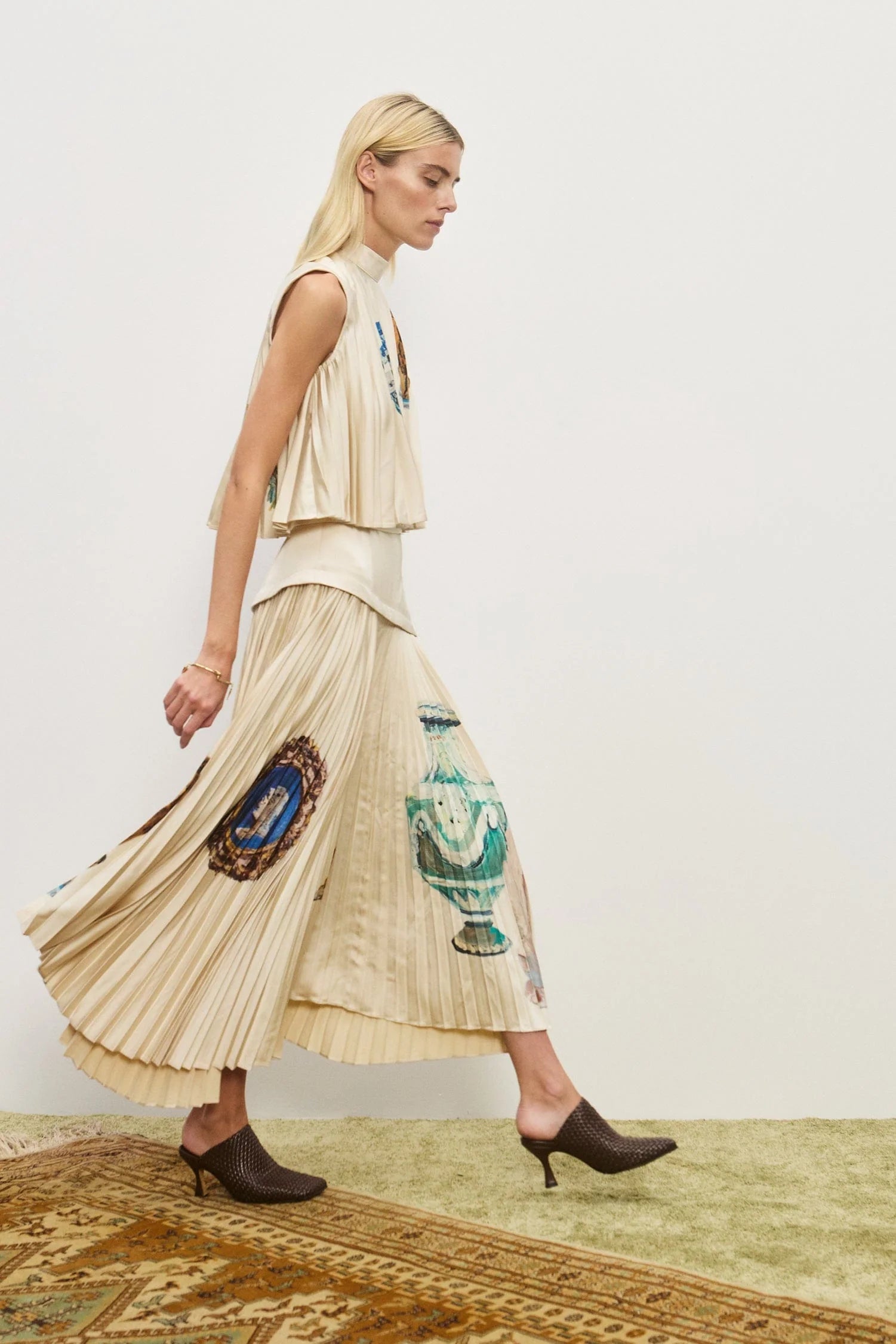 Orazio Pleated Top