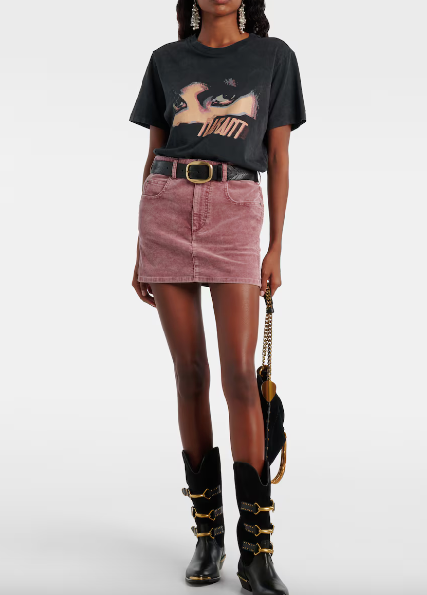 OLINDA SKIRT(SEPIA ROSE)