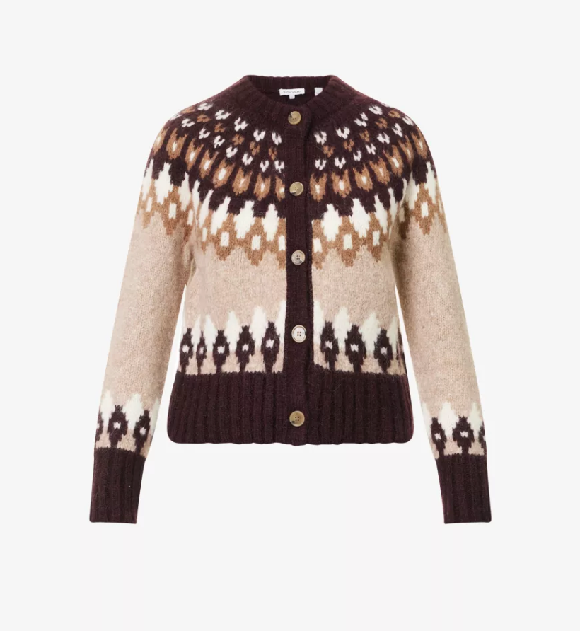 CHRISTINA FAIRISLE CARDIGAN