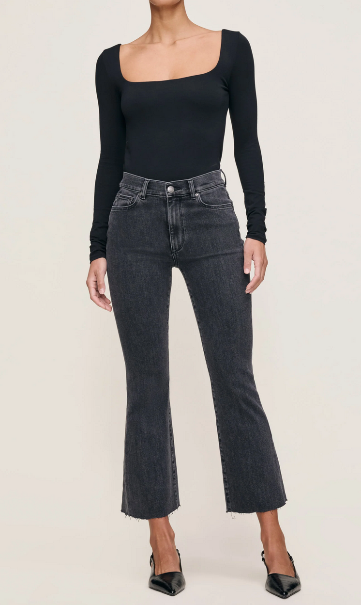 Bridget Boot High Rise Crop Jeans