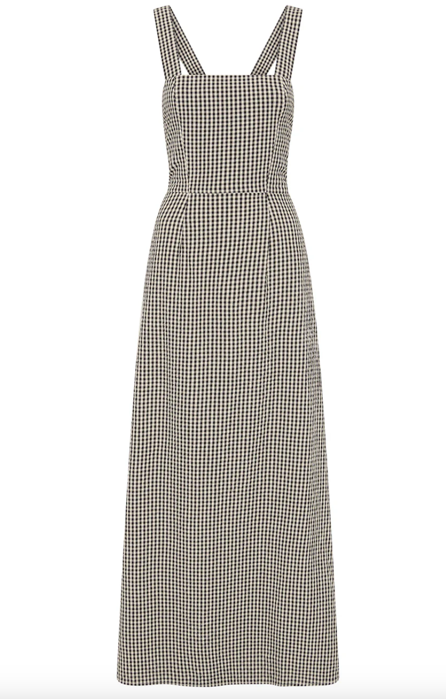 POSSE - Amelia Square Neck Dress - Gingham