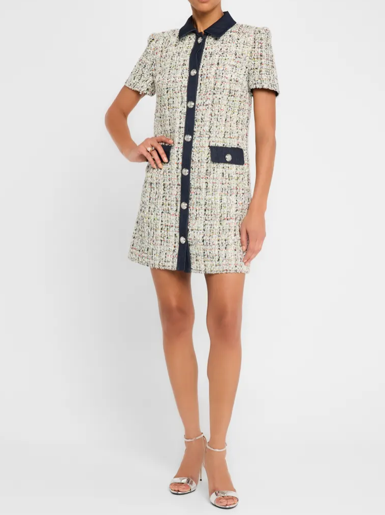 Cinq a sept-Anya Boucle Pammy Dress