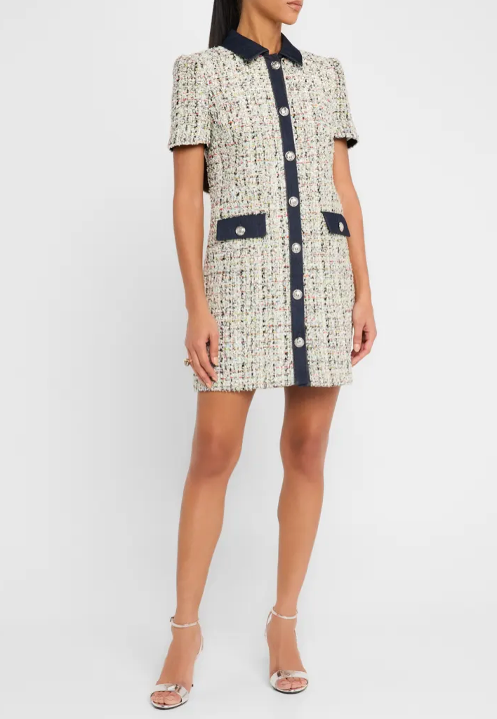 Cinq a sept-Anya Boucle Pammy Dress