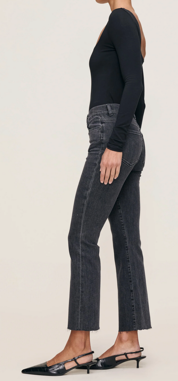 Bridget Boot High Rise Crop Jeans